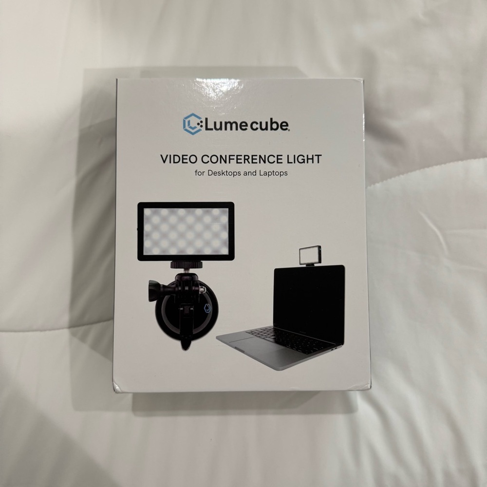 NIB Lumecube Video Conferencing Light for Zoom Teams Meetings